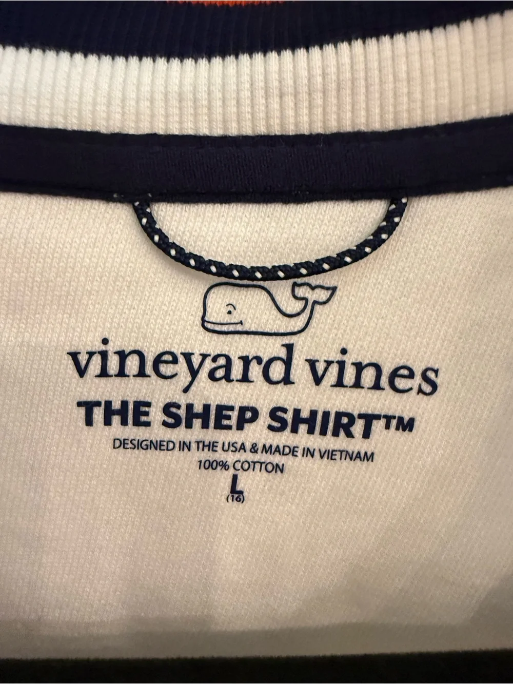 Vineyard Vines NWOT Men's Varsity Stripe Shep Shirt size large